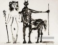 Centaure et bacchante 1947 Cubisme